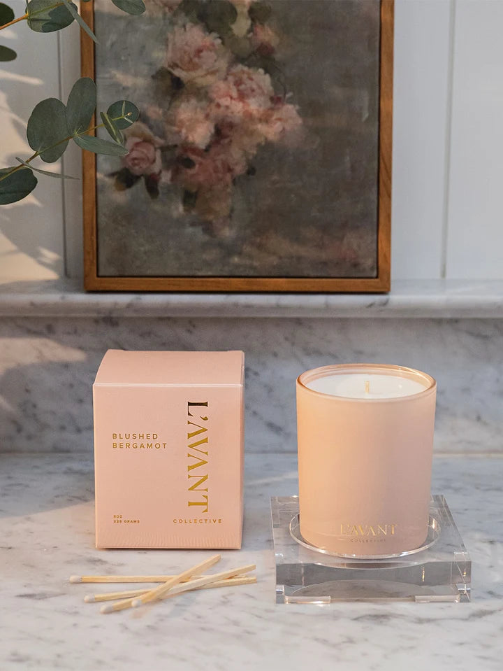 L'AVANT Collective: Candle Blushed Bergamot 8oz