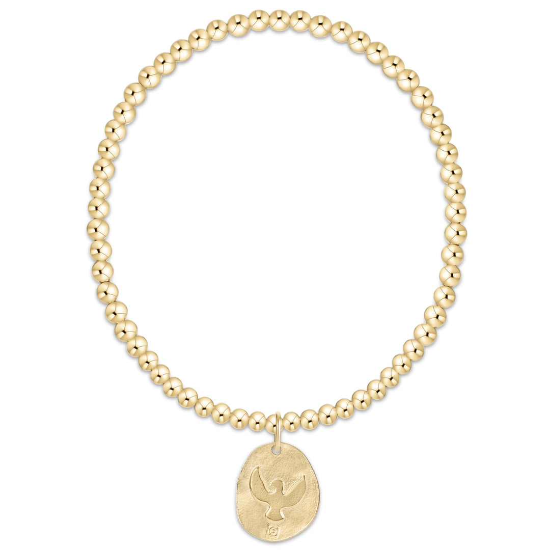 enewton: Classic Gold 3mm Bracelet - Inspire America Gold Disc