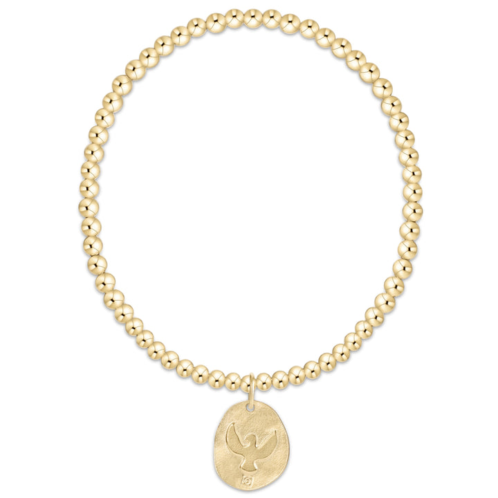 enewton: Classic Gold 3mm Bracelet - Inspire America Gold Disc