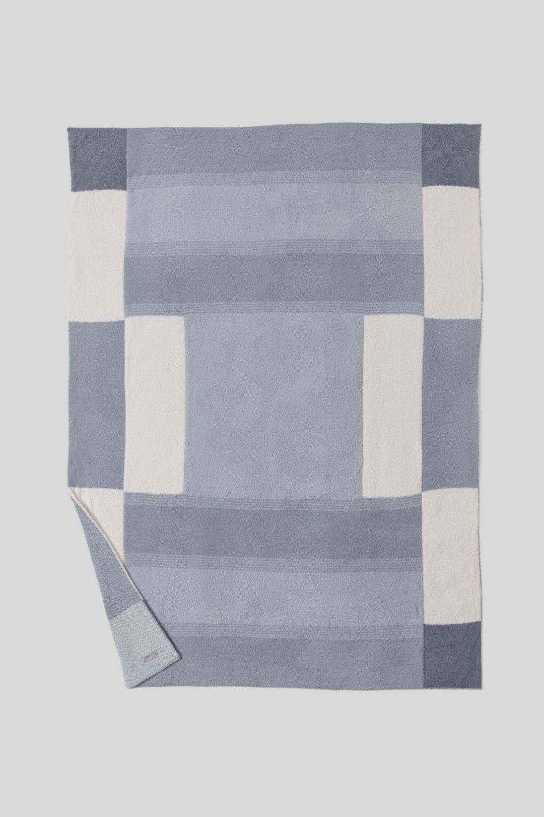Barefoot Dreams: CozyChic® Costa Block Throw - Moonwater - B Social Boutique