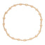 enewton: Dignity Sincerity Pattern 4mm Bracelet- Gold