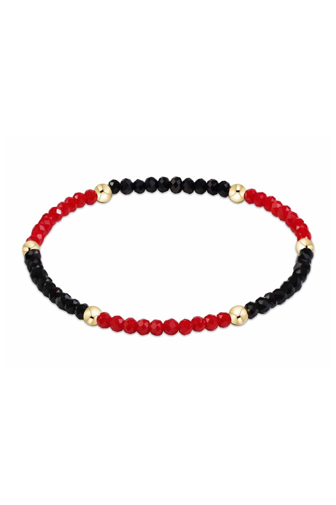 enewton: Gameday Flirty Presence Bracelet - Red/Black