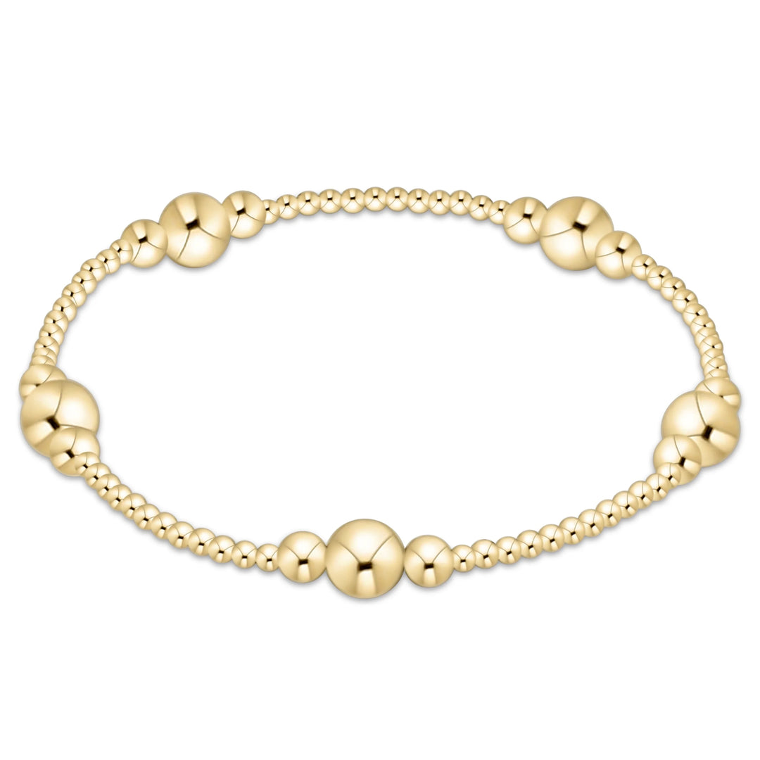 enewton: purpose gold 6mm bracelet