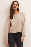 Z Supply: EVERYDAY PULLOVER SWEATER - Light Oatmeal Heather