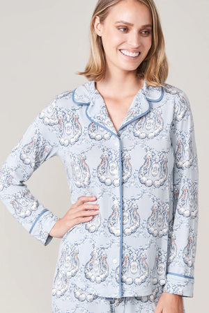 Spartina 449: Pajama Top Paige Gemmel Staffordshire Dogs