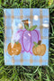 Pink Pumpkin Trio Garden Flag