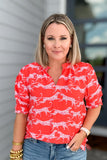 Marie Top - Wild Hearts Coral