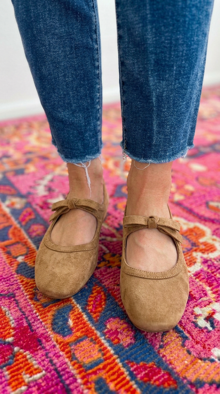 Corkys: Layover Flat in Camel