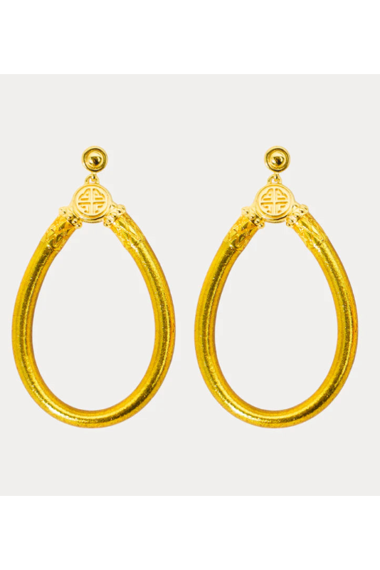 BuDhaGirl: Gold All Weather Earrings