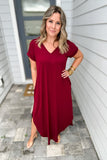 Soft Like Butter Maxi - Garnet