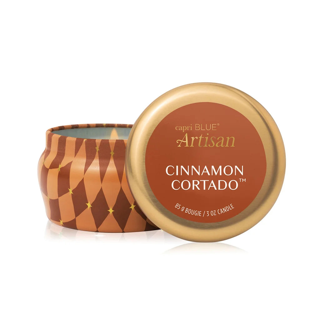 Cinnamon Cortado Artisan Winter Bazaar Mini Tin 8oz