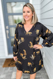 Next To Prowl Shift Dress - Black
