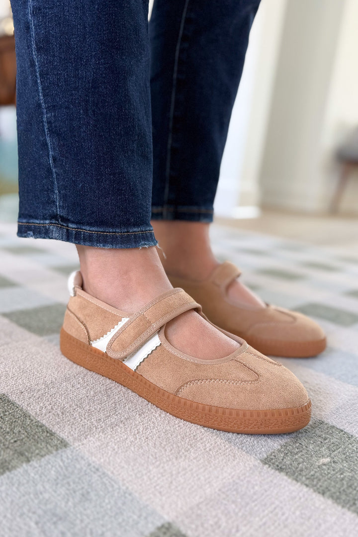 Corky's CALM DOWN   Faux Suede
