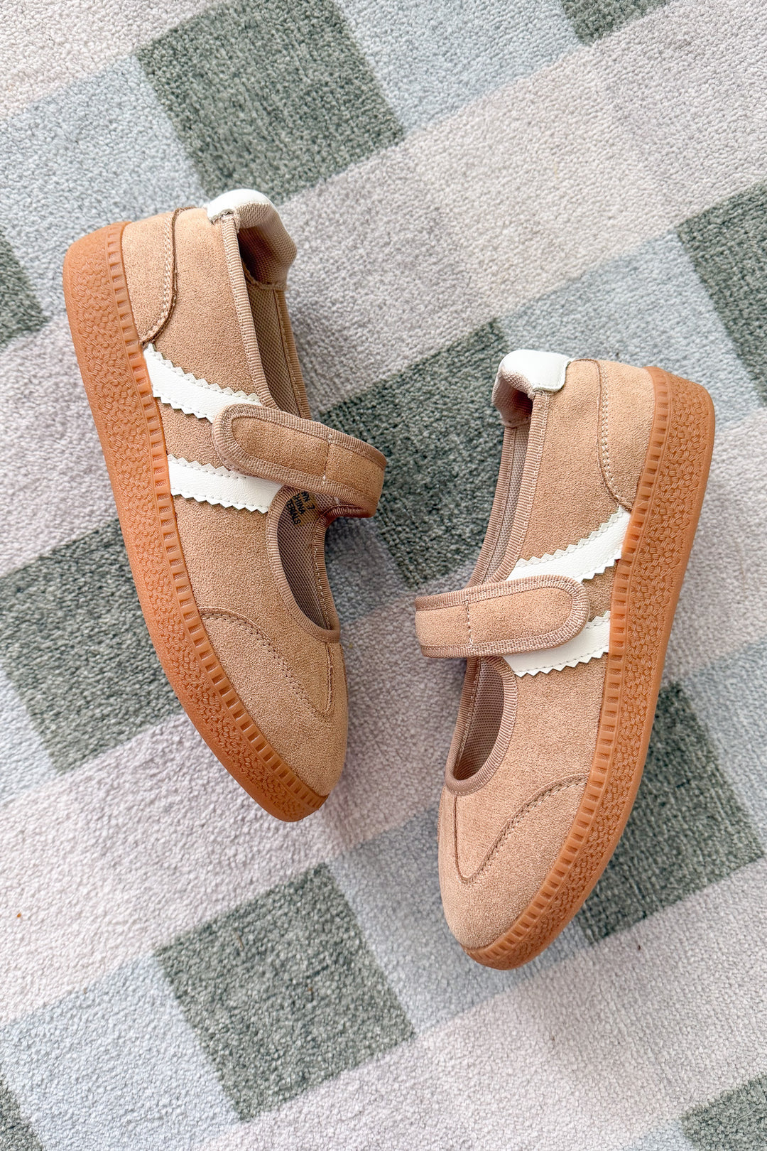 Corky's: CALM DOWN - Camel Faux Suede