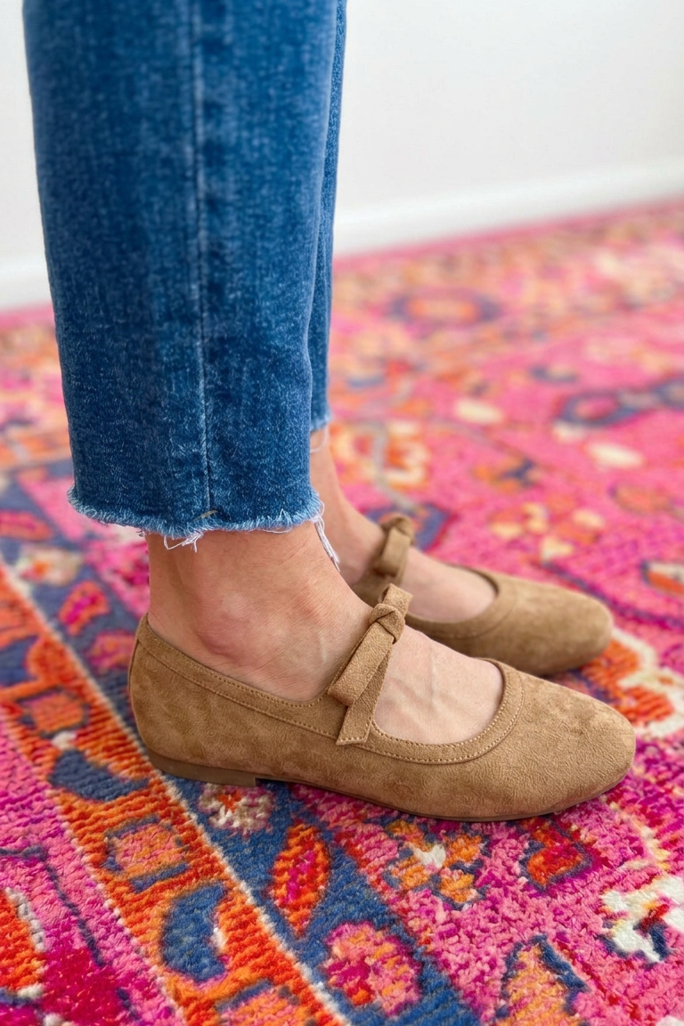 Corkys: Layover Flat in Camel