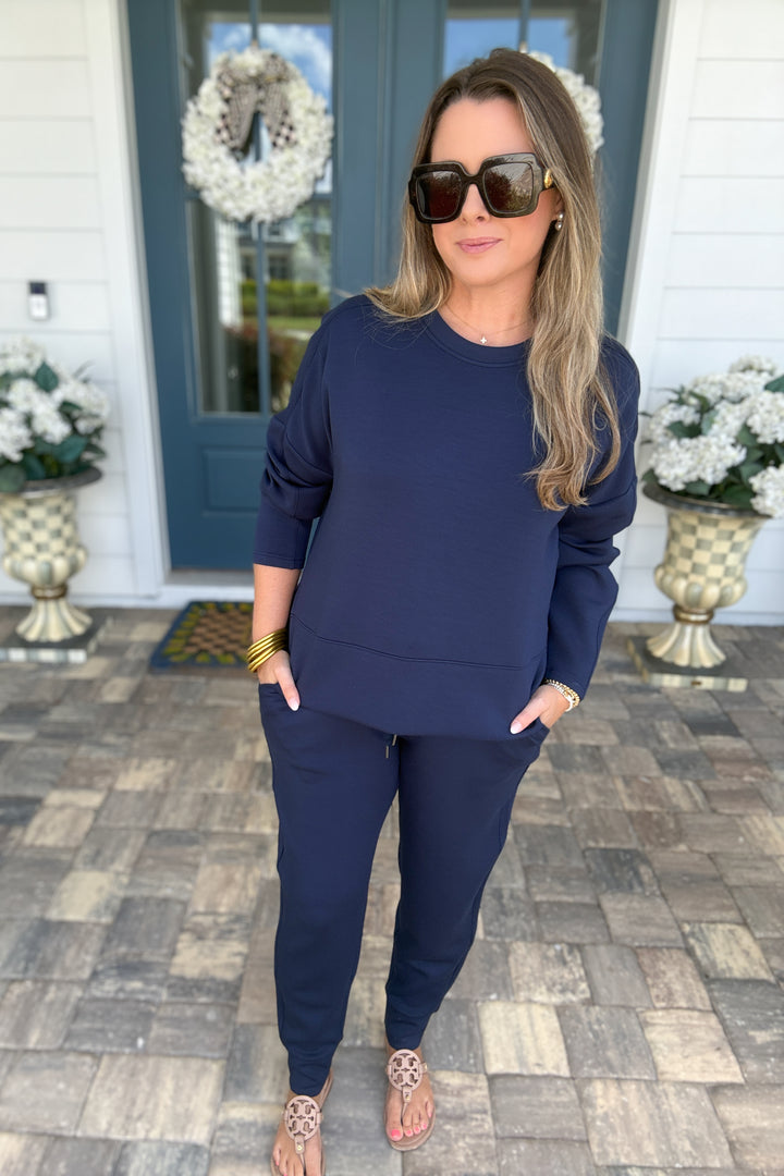 SPANX AirEssentials® Slim Cuff Jogger - Timeless Navy