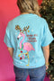 Simply Southern: Baby It's Warm Tee Flamingo