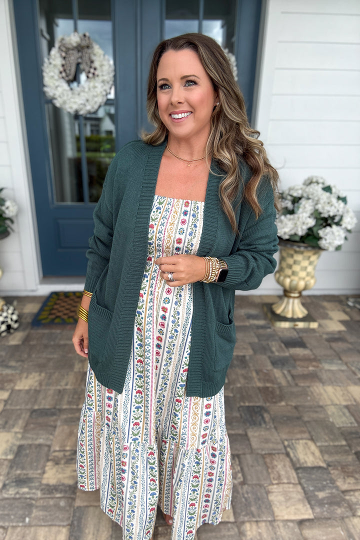 Z Supply: Sanborn Cardigan Emerald Cove