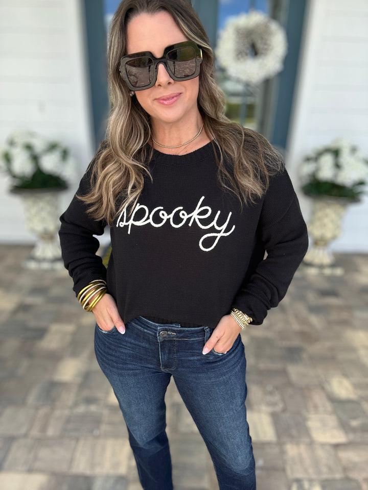 Z Supply: Sienna Spooky Sweater - Black