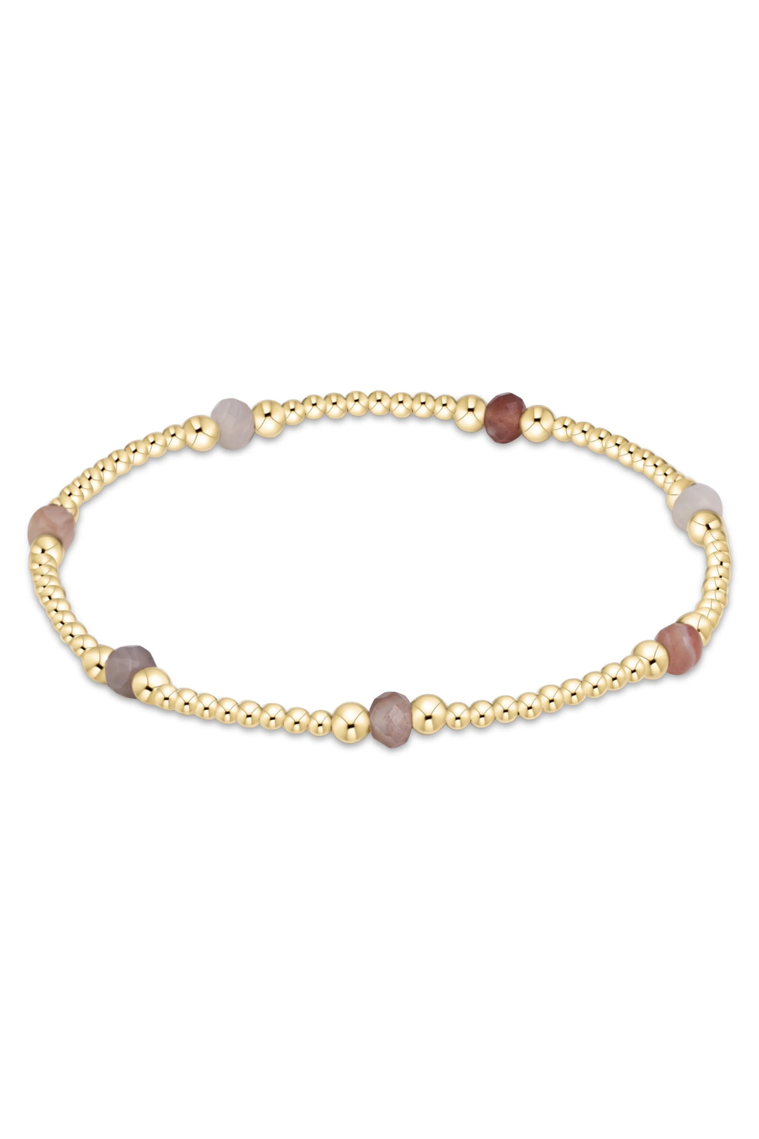 enewton: purpose gemstone 4mm bracelet - botswana agate