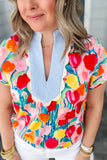 THML: Ready To Bloom Blouse