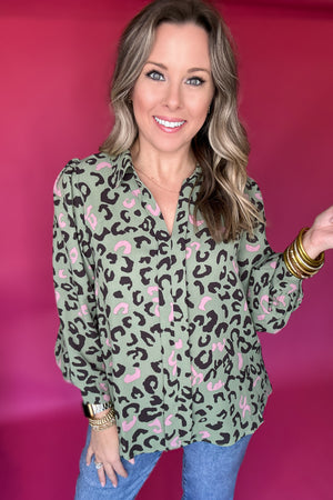 Leopard Dreaming Blouse