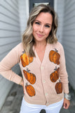 Simply Southern: Pumpkin Sequin Cardigan