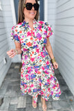 My Story Floral Midi Dress