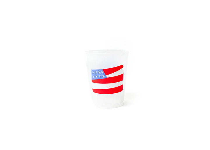 Happy Everything: Flag Frosted Cups Set of 10