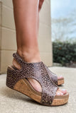 Corkys: Carley Wedge- Small Leopard