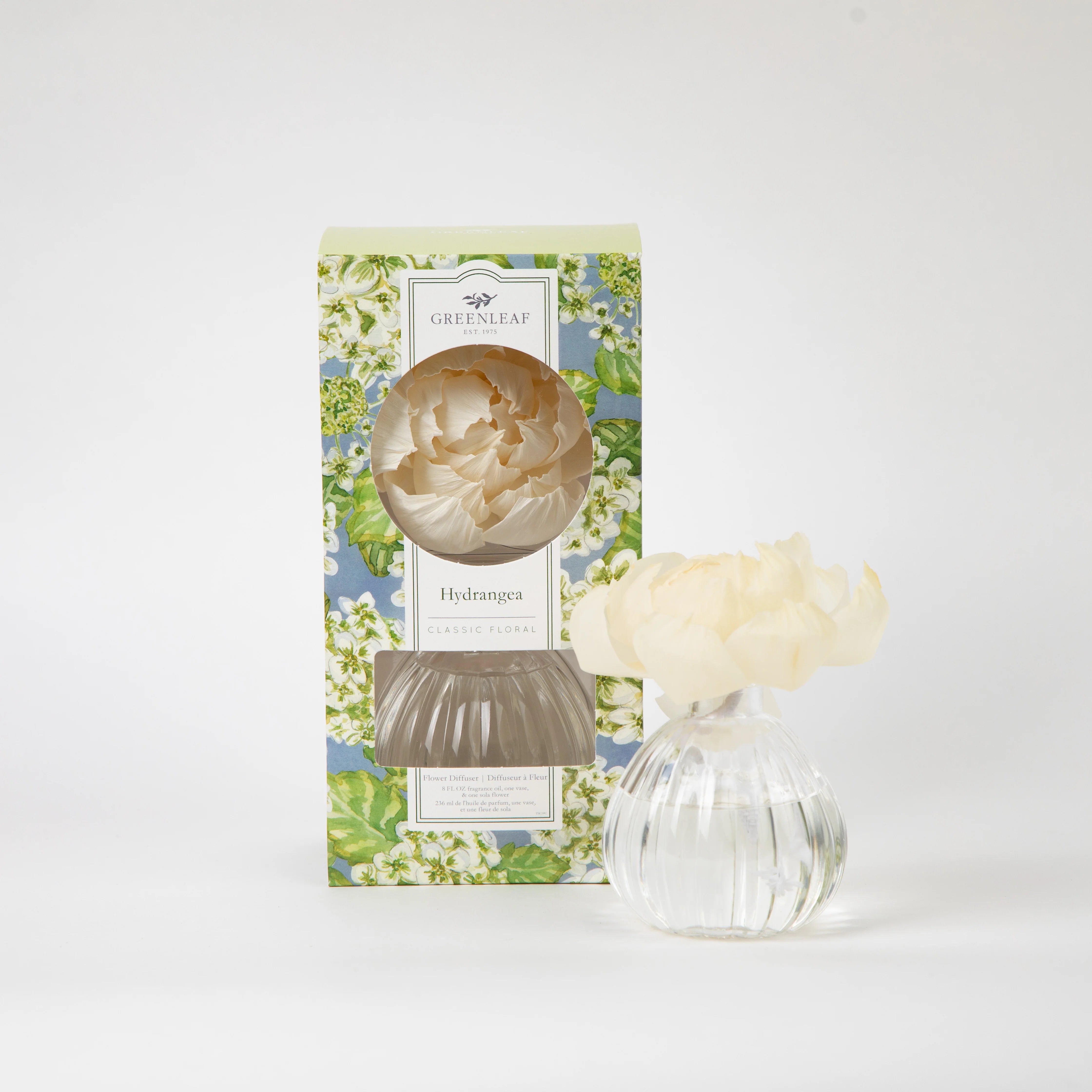 Greenleaf Hydrangea Flower Diffuser - Thumbnail 3