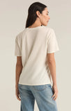 Z Supply: Merry Boyfriend Tee-  Sea Salt