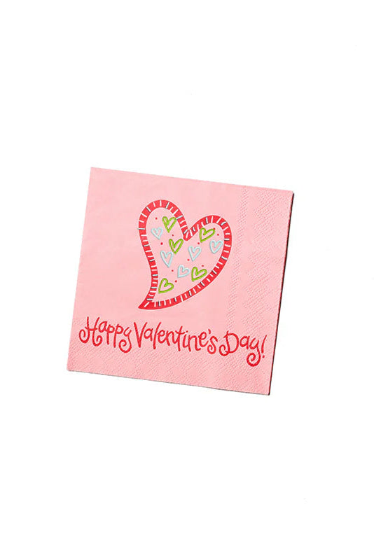 happy everything heart napkins