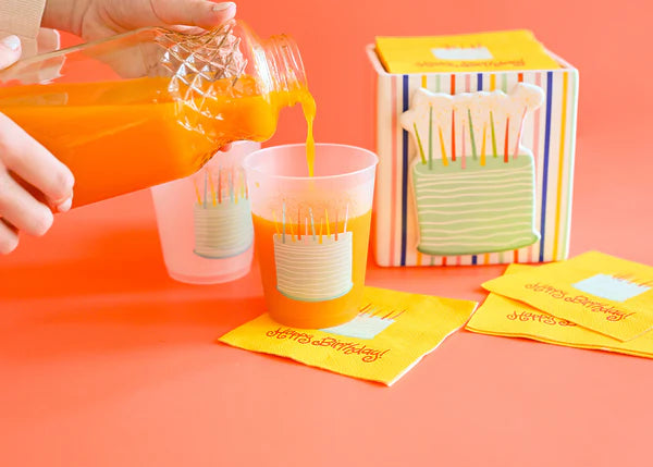 Happy Everything: Sparkle Cake Frosted Cups Set of 10