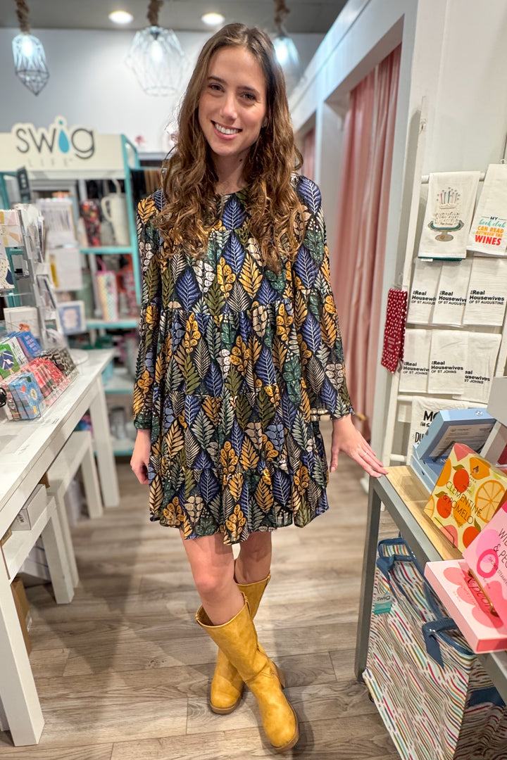 Molly Bracken: Shimmer Shift Dress - B Social Boutique