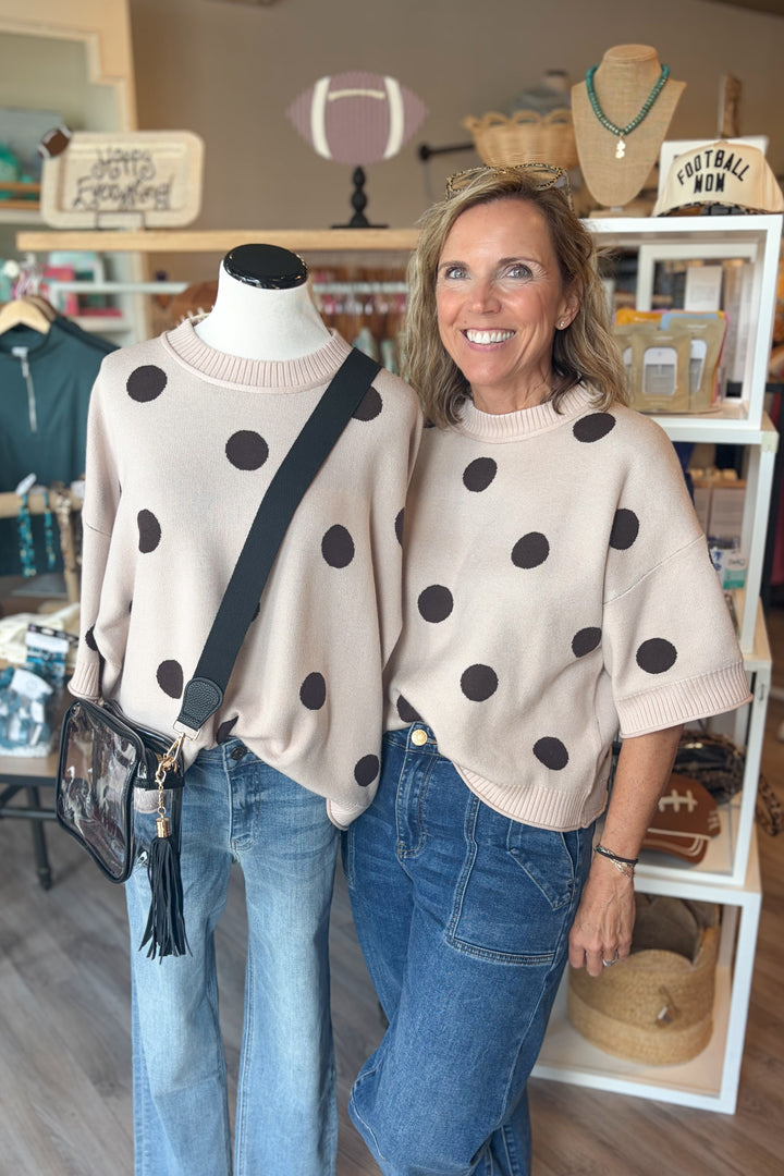 Polka Dot Perfection Sweater