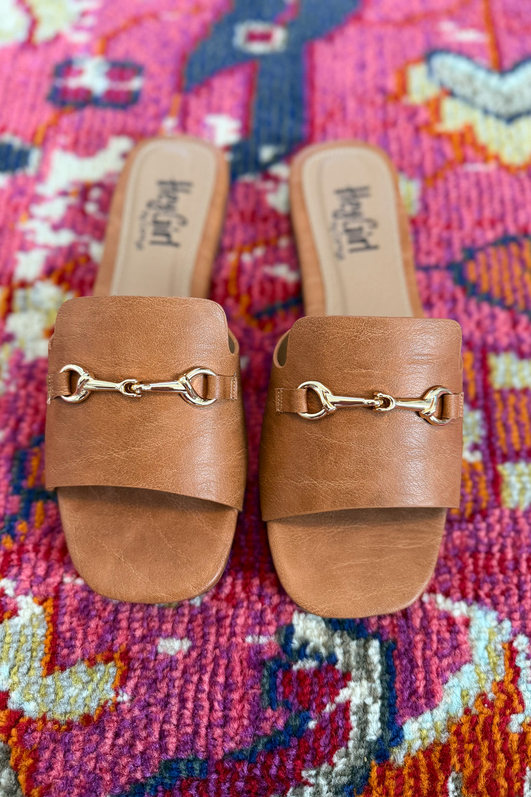 Corkys: Bit Of A Breeze Sandal - Cognac