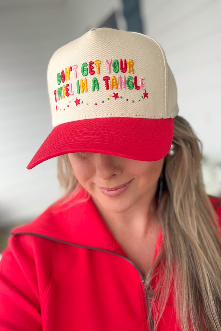 Don't Get Your Tinsel In A Tangle Hat