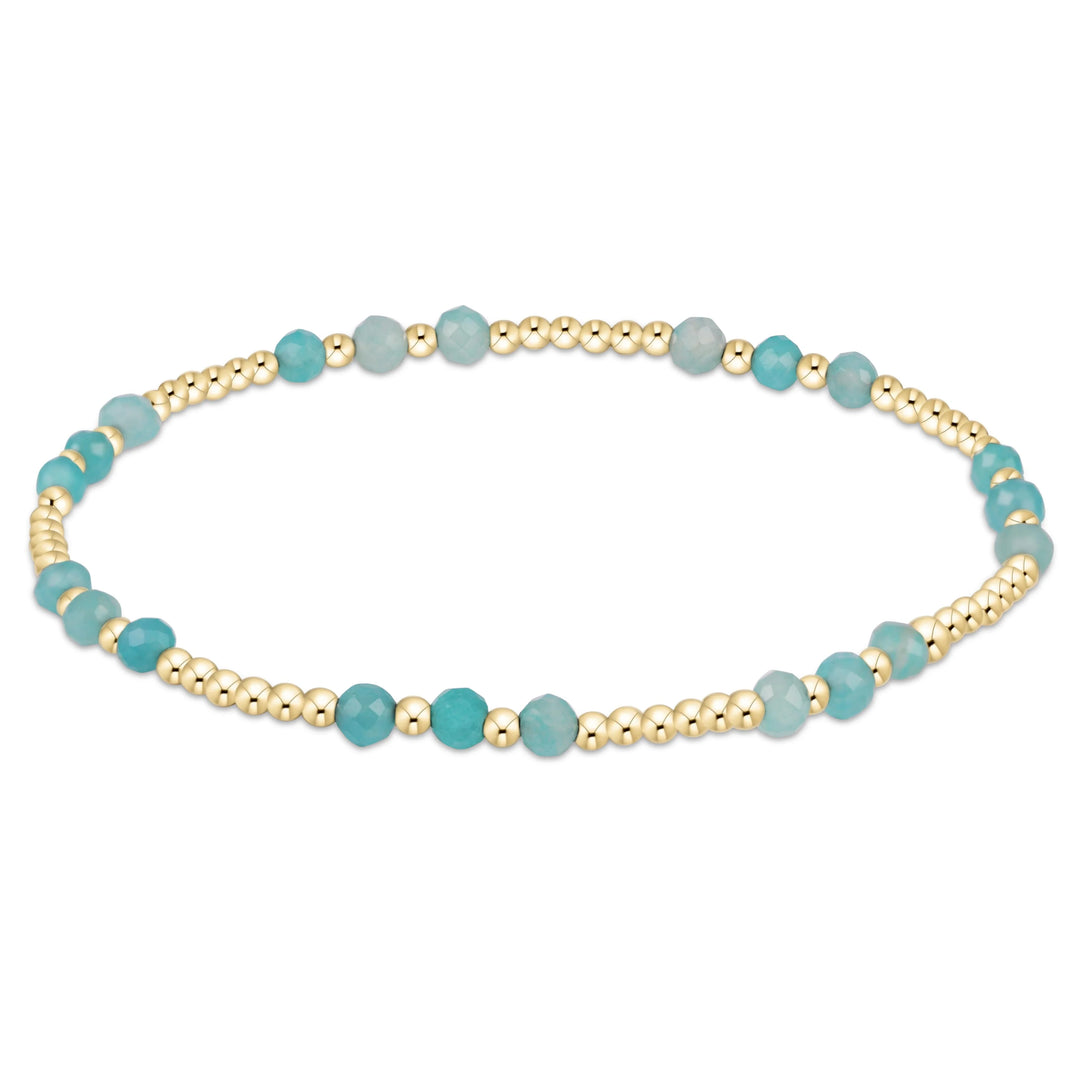 enewton: Joy Gem 3mm Bracelet - Amazonite - B Social Boutique