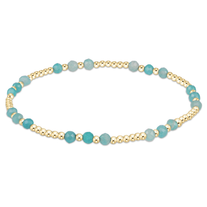 enewton: Joy Gem 3mm Bracelet - Amazonite - B Social Boutique