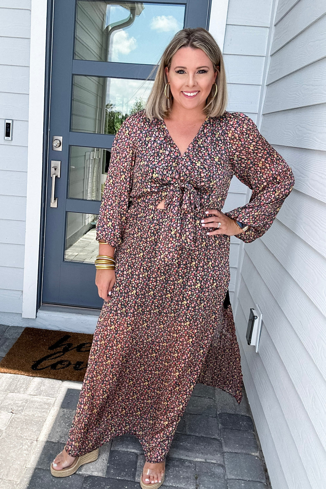 BuddyLove: DESIRAE LONG SLEEVE MAXI DRESS BuddyLove: DESIRAE LONG SLEEVE MAXI DRESS