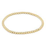 enewton: Classic Gold 3mm Bead Bracelet
