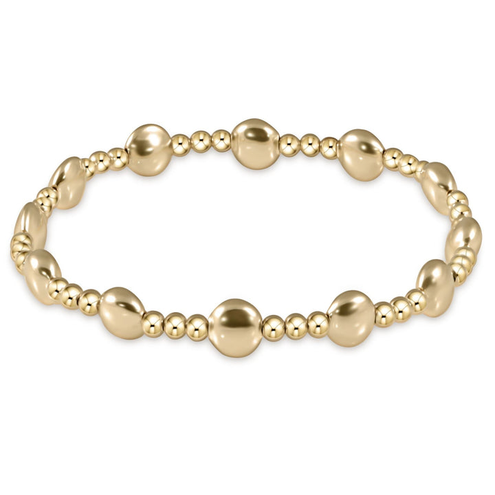 enewton: Honesty Gold Sincerity Pattern 6mm Gold - B Social Boutique