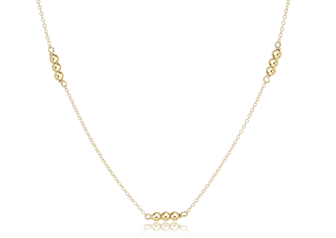 enewton: 17" Choker Joy Simplicity Chain 3mm Gold