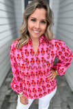 THML: Sweetly Yours Top - Pink