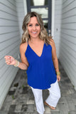 Roxy Tank - Royal Blue