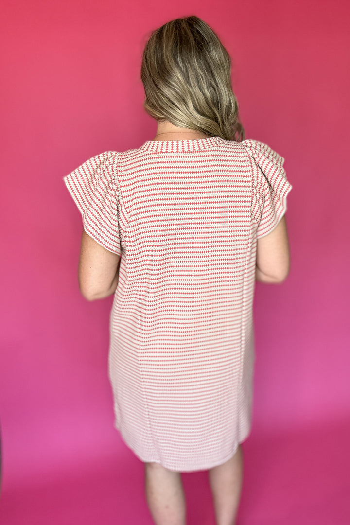 All The Same Knit Dress - Taupe Rust