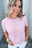 Mystic Light Pink Sweater Top