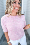 Mystic Light Pink Sweater Top