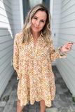 Simply Southern: Floral Button Down Shift Dress